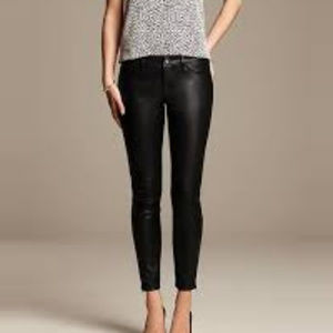 Banana Republic Sloan Fit Faux Leather 